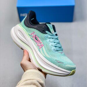 Hoka One One Skyward Low-Top Running Shoes Green